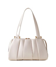 BORBONESE L ECLAIR  Sac à bandoulière en cuir blanc - Sacs pour Femme - 3