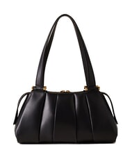BORBONESE L ECLAIR  Sac à bandoulière en cuir Noir - Sacs pour Femme - 3