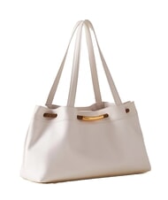BORBONESE FILO  Sac à bandoulière en cuir blanc - Sacs pour Femme - 2