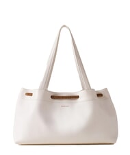 BORBONESE FILO  Sac à bandoulière en cuir blanc - Sacs pour Femme - 3