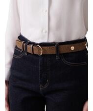 BORBONESE GRAFFITI Ceinture avec clous - Ceintures