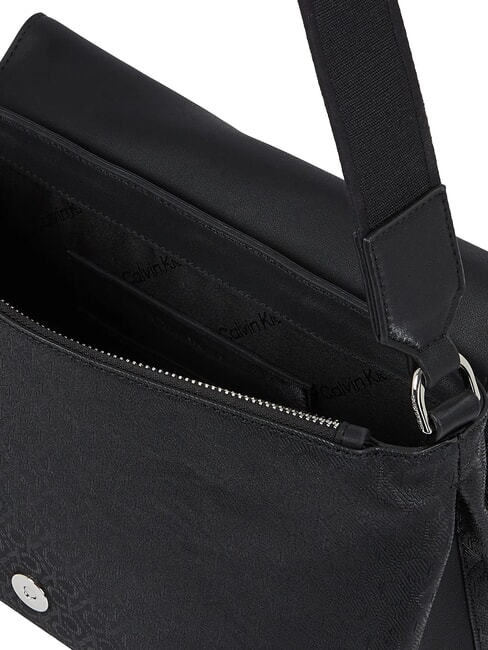 CK MUST Sac bandoulière à rabat ck noir - Sacs pour Femme