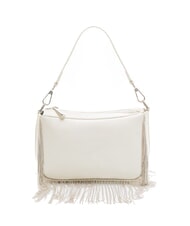 ROCCOBAROCCO FRINGES Sac avec poignée et bandoulière blanc - Sacs pour Femme - 3