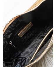 ROCCOBAROCCO FRINGES Sac avec poignée et bandoulière or - Sacs pour Femme - 5