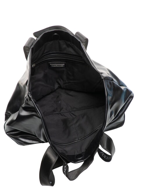 EVA Sac shopping avec rubans logotés noir - Sacs pour Femme