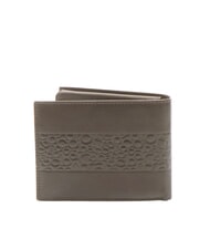 ROCCOBAROCCO VERTIGO Portefeuille en cuir à rabat cc et porte-monnaie marron foncé - Portefeuilles Homme - 4