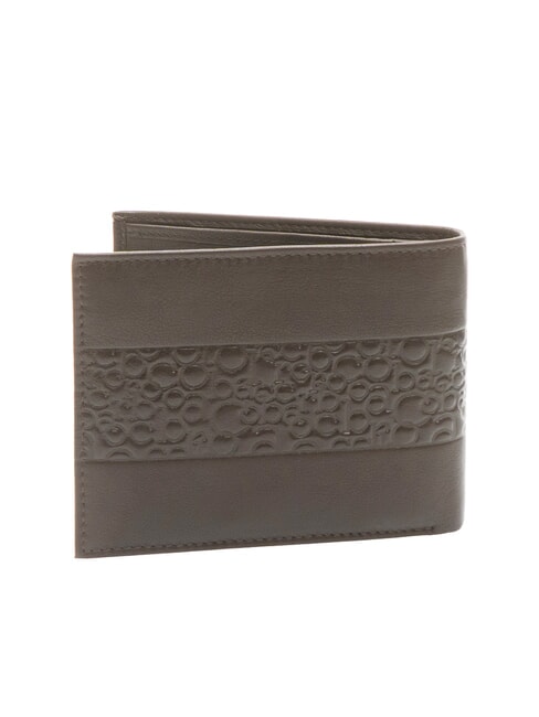 VERTIGO Portefeuille en cuir 8cc marron foncé - Portefeuilles Homme