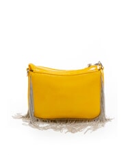 ROCCOBAROCCO FRINGES Sac bandoulière à franges jaune - Sacs pour Femme - 2