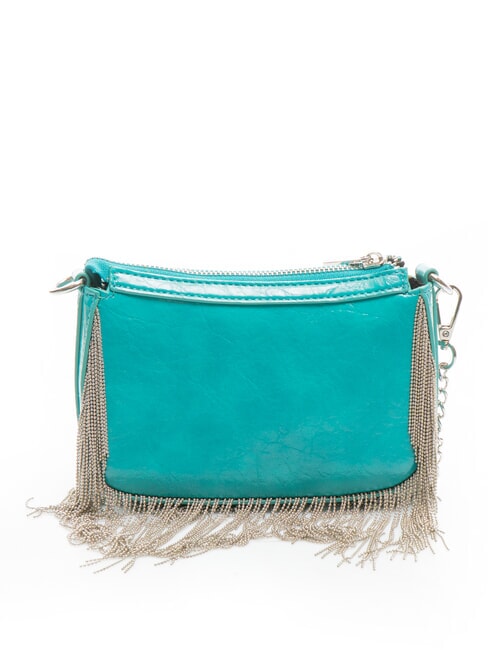 FRINGES Sac bandoulière à franges vert - Sacs pour Femme