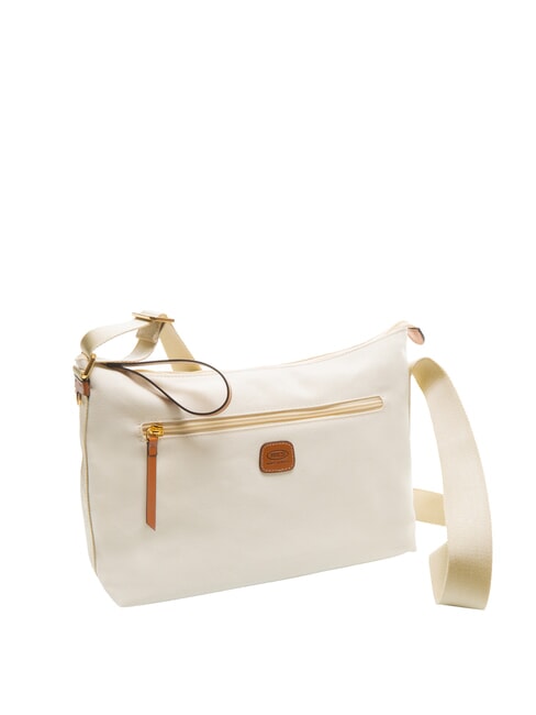 SORRENTO MARTA Grand sac à bandoulière en toile CRÈME - Sacs pour Femme