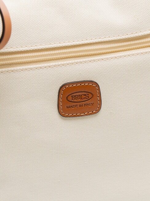 SORRENTO MARTA Grand sac à bandoulière en toile CRÈME - Sacs pour Femme