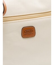 BRIC’S SORRENTO MARTA Grand sac à bandoulière en toile CRÈME - Sacs pour Femme - 3