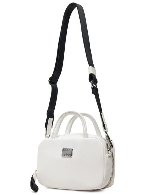 TOMMY JEANS American Cool Trunk Mini sac &agrave; main avec bandouli&egrave;re blanc - Sacs pour Femme