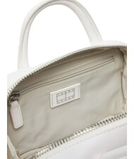 TOMMY HILFIGER TOMMY JEANS American Cool Trunk Mini sac &agrave; main avec bandouli&egrave;re blanc - Sacs pour Femme - 4
