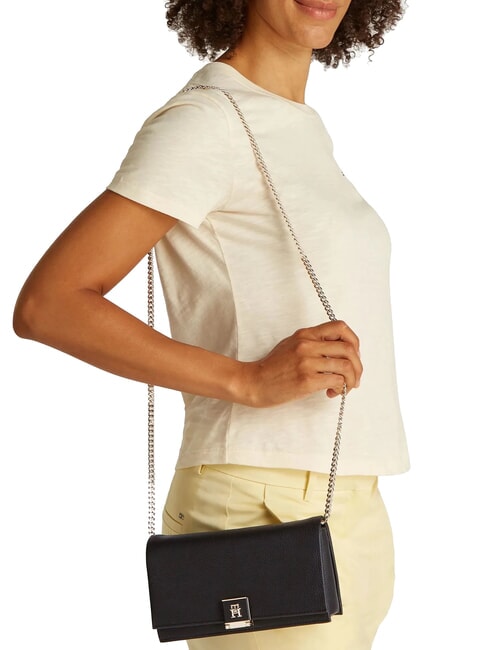 TH HERITAGE Sac &agrave; bandouli&egrave;re le noir - Sacs pour Femme
