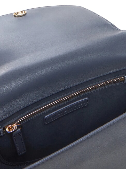 TH LOGOTAPE SADDLE Mini sac à bandoulière bleu de l'espace - Sacs pour Femme