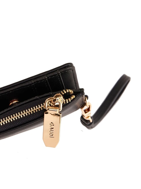 DELFY Porte-cartes avec bracelet NOIR - Portefeuilles Femme