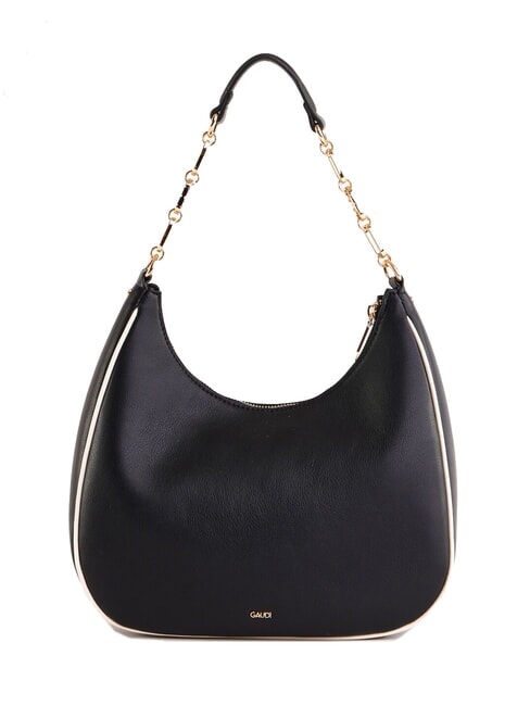 DIANA Sac hobo avec poche et bandoulière NOIR - Sacs pour Femme