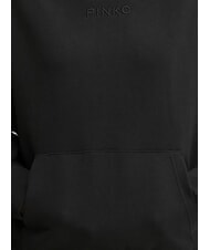 PINKO MAKAMBA Sweatshirt à capuche limousine noire - Sweat-shirts pour femmes - 4