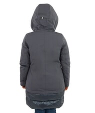 COLMAR PURENESS Doudoune bi-matière à capuche bleu marine - Doudounes femme - 4