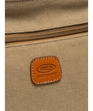 BRIC’S SORRENTO EMMA Sac à bandoulière plat en toile olive - Sacs pour Femme - 3