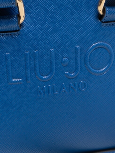 HALONA Petit sac fourre-tout fait main bleu poussière - Sacs pour Femme