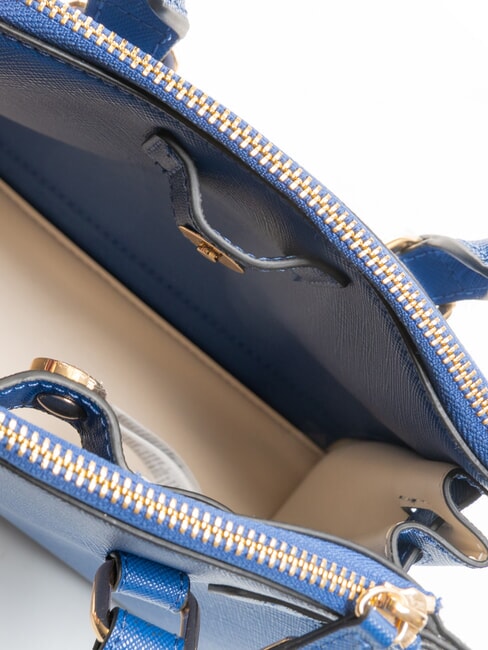 HALONA Petit sac fourre-tout fait main bleu poussière - Sacs pour Femme
