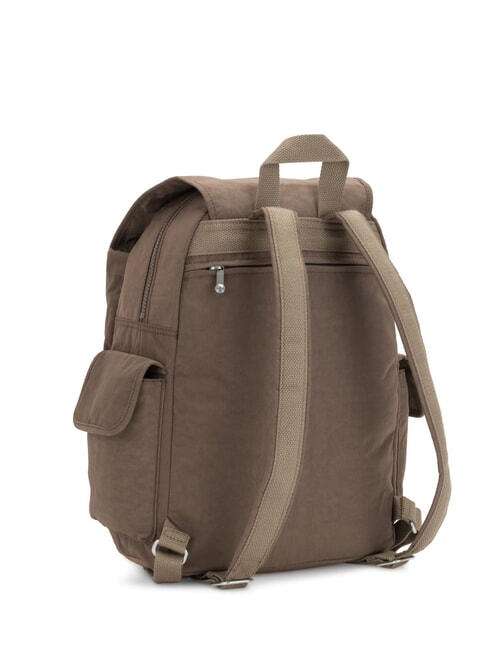 CITY PACK M Sac à dos beige véritable - Sacs pour Femme