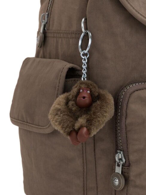 CITY PACK M Sac à dos beige véritable - Sacs pour Femme