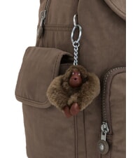 KIPLING CITY PACK M Sac à dos beige véritable - Sacs pour Femme - 5