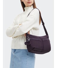 KIPLING IZELLAH M sac d'épaule prune ultime - Sacs pour Femme - 6