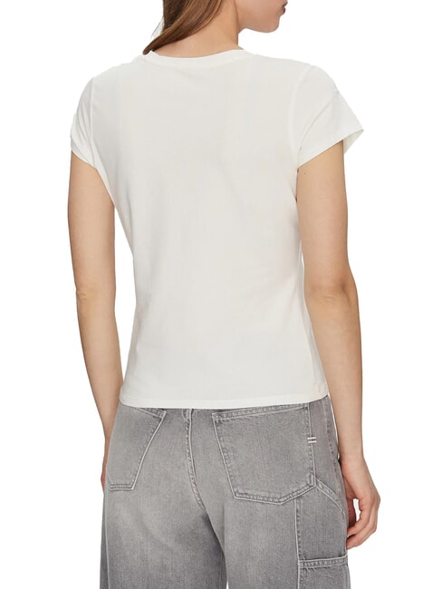 SS PONY HAIR R5 T-shirt en coton cremwhi - T-shirt