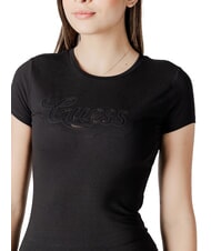GUESS SS DOT LOGO R3  T-shirt à manches courtes jetbla - T-shirt - 3