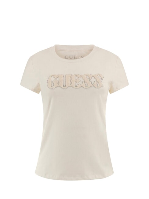 SS PONY HAIR R5 T-shirt en coton cremwhi - T-shirt