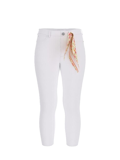 1981 CAPRI Pantalon blanc pur - Pantalons pour femmes