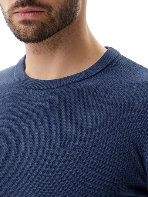 GARFIELD Pull en coton bleu grotte - Pulls pour hommes