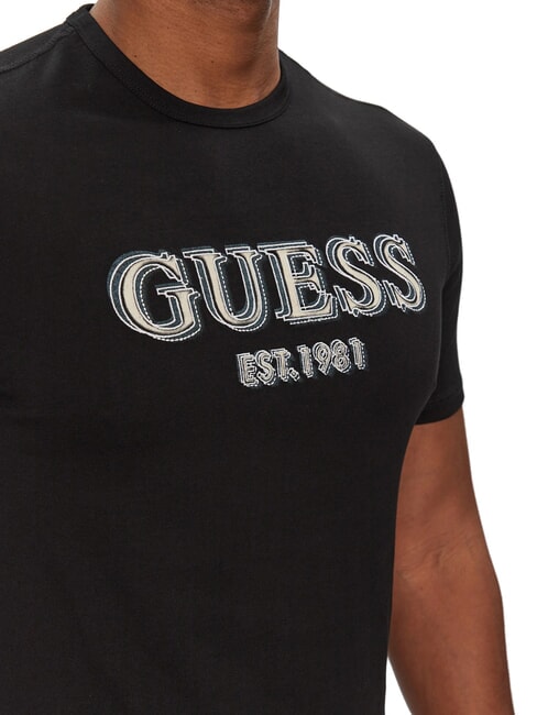 SS CN LOGO T-shirt en coton jetbla - T-shirt