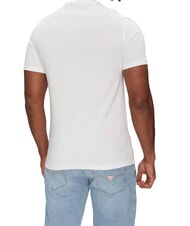 GUESS SS CN LOGO T-shirt en coton blanc pur - T-shirt - 2