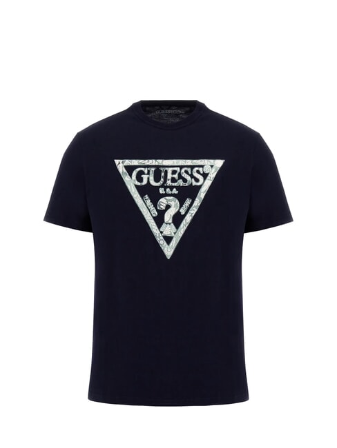 SS CN TRIANGLE T-shirt en coton smartblue - T-shirt