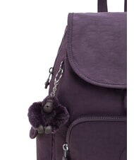 KIPLING CITY PACK S Sac à dos prune ultime - Sacs pour Femme - 4