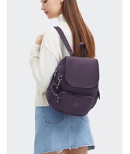 KIPLING CITY PACK S Sac à dos prune ultime - Sacs pour Femme - 7