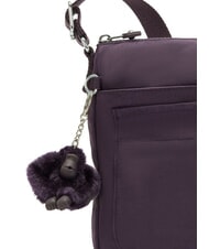 KIPLING SEBASTIAN Sac bandoulière avec poche prune ultime - Sacs pour Femme - 4