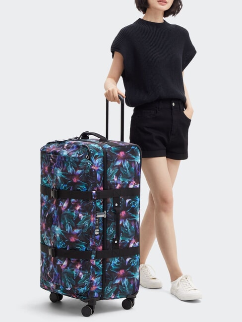 SPONTANEUS L Chariot moyen orchidée spectrale - Valises Semi-rigides