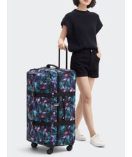 KIPLING SPONTANEUS L Chariot moyen orchidée spectrale - Valises Semi-rigides - 8