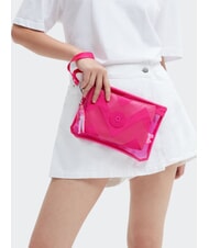 KIPLING DUO POUCH L X BARBIE Deux pochettes zippées puissance rose transparente - Sacs et accessoires Enfants - 4