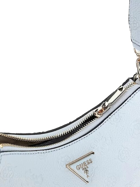 CRESIDIA Sac à bandoulière avec logo en relief bleu poudre - Sacs pour Femme