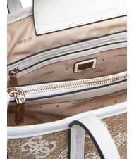 GUESS BEYZA  Sac à bandoulière logo blanc - Sacs pour Femme - 3