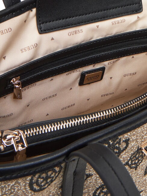 BEYZA  Sac à bandoulière logo noir - Sacs pour Femme