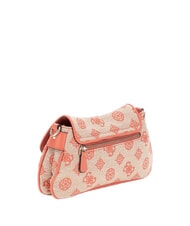 GUESS BEYZA  Sac à bandoulière logo rouge corail - Sacs pour Femme - 2