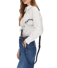 GUESS CRUISE Sac à main avec bandoulière blanc/bleu marine - Sacs pour Femme - 4